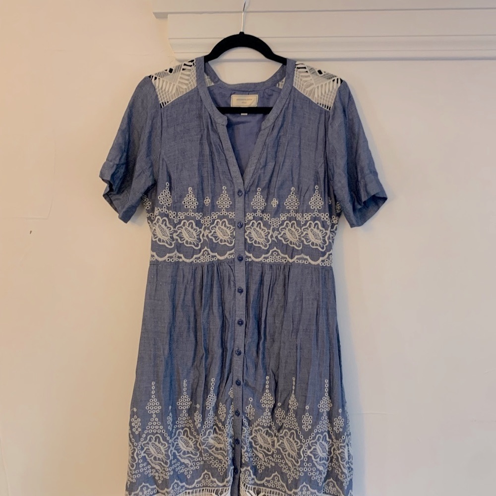 Anthropologie dress sz 10 - Picture 2 of 6